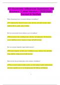 ATI Economic Influences Questions and Answers &vert; Latest Version &vert; 2025&sol;2026 &vert;  Correct & Verified