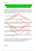 SDSU BA323 Brincks Final Exam Study Guide Questions and Answers 2025