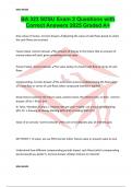 BA 323 SDSU Exam 2 Questions with Correct Answers 2025 Graded A&plus;