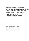 Solutions Manual&colon; Basic Infection Control for Health Care Professionals&comma; Kennamer - 3e - &lpar;2025 update&rpar; 