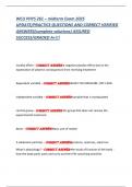 WCU PHYS 261 &ndash; midterm Exam 2025  UPDATE&sol;PRACTICE QUESTIONS AND CORRECT VERIFIED  ANSWERS&lpar;complete solutions&rpar; ASSURED  SUCCESS&sol;GRADED A&plus;&excl;&excl;&excl;