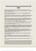 ANCC practice exam questions with verified solutions-2025 update&period;