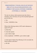 FIREFIGHTER 1 BUNDLED EXAMS  QUESTIONS AND CORRECT DETAILED ANSWERS WITH RATIONALES &lpar;VERIFIED ANSWERS&rpar; &vert;ALREADY GRADED A&plus;