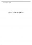 WGU PA D320 EXAM 2024-2025&excl; 100&percnt; CORRECT ANSWERS