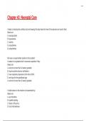 Chapter 43&colon; Neonatal Care Test Bank Exam 2025&sol;2026 Questions With Completed Solutions&period;