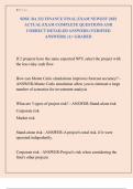 SDSU BA 323 FINANCE FINAL EXAM NEWEST 2025  ACTUAL EXAM COMPLETE QUESTIONS AND  CORRECT DETAILED ANSWERS &lpar;VERIFIED  ANSWERS&rpar; &vert;A&plus; GRADED