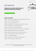 Test Bank for  Managerial accounting 4th edition by Stacey M&period; Whitecotton&comma; Robert Libby&comma; Fred Phillips All Chapters 1-13 Complete