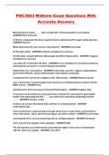 PHC3603 Midterm Exam Questions With Accurate Answers 