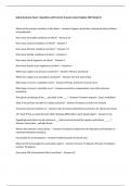 Spinal Anatomy Exam 1 Questions with Correct Answers Latest Update 2025 Rated A&plus;