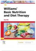  TEST BANK FOR Williams' Basic Nutrition and Diet Therapy 16th Edition by Staci Nix &comma; ISBN&colon; 9780323653763&comma; All 23 Chapters Covered & Verified &vert;&vert; Guide A&plus;