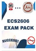 ECS2606 EXAM PACK 2025 &lbrack;LATEST QUESTIONS AND ANSWERS&rsqb;