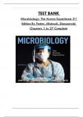Test Bank For Microbiology&colon; The Human Experience 2nd Edition By Foster&comma; Aliabadi&comma; Slonczewski&comma; Consists Of 27 Complete Chapters&comma; ISBN&colon; 978-0393533248
