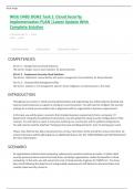 WGU D485 DGN2 Task 1&colon; Cloud Security Implementation PLAN &vert;Latest Update With Complete Solution