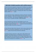 HESI RAD V2 EXAM questions with verified answers&period;