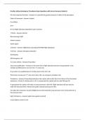 Frontier Airlines Emergency Procedures Exam Questions with Correct Answers Rated A&plus;