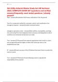 ISA Utility Arborist Master Study Set &lpar;All Sections&rpar; 2025&vert; COMPLETE EXAM SET &lpar;questions and verified answers&rpar;frequently most tested questions &vert; already passed&excl;&excl;
