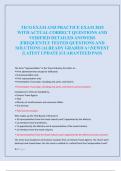 TICO EXAM AND PRACTICE EXAM 2025  WITH ACTUAL CORRECT QUESTIONS AND  VERIFIED DETAILED ANSWERS  &vert;FREQUENTLY TESTED QUESTIONS AND  SOLUTIONS &vert;ALREADY GRADED A&plus;&vert;NEWEST  &vert;LATEST UPDATE &vert;GUARANTEED PASS