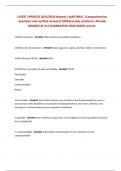 LATEST UPDATED 2025&sol;2026 Newest&vert; IAAP WAS&vert; &vert;Comprehensive questions and verified answers&sol;100&percnt;accurate solutions&vert; Already GRADED AT A&plus;&vert;GUARANTEED PASS&excl;&excl;100&percnt; correct&period;