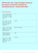 CDM Practice Test &sol; Expert Strategies&comma; Review of Key Quizzes&comma; and Practice Questions for Guaranteed Success &sol; Newest 2025&sol;2026&period; 