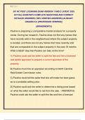 301 NC POST LICENSING EXAM VERSION 1 AND 2 LATEST 2025  ACTUAL EXAM WITH COMPLETE QUESTIONS AND CORRECT  DETAILED ANSWERS &lpar;100&percnt; VERIFIED ANSWERS&rpar; &vert;ALREADY  GRADED A&plus;&vert; &vert;&vert;PROFESSOR VERIFIED&vert;&vert;   &vert;&vert;BRANDNEW&excl;&excl;&excl;&vert;&vert; 