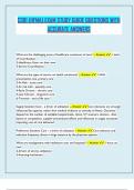 CSBI &lpar;HFMA&rpar; EXAM STUDY GUIDE QUESTIONS WITH ACCURATE ANSWERS&period;