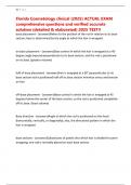 Florida Cosmetology clinical &lpar;2025&rpar; ACTUAL EXAM comprehensive questions and verified accurate solution &lpar;detailed & elaborated&rpar; 2025 TEST&excl;&excl;