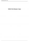NURS 5366 Module 3 Quiz&excl; 100&percnt; CORRECT ANSWERS