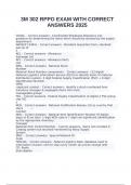3M 302 RPPO EXAM WITH CORRECT ANSWERS &period;2025