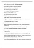 AVT 425 QUESTIONS AND ANSWERS