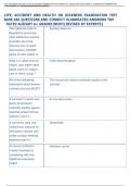 LIFE&comma; ACCIDENT AND HEALTH OR SICKNESS EXAMINATION TEST  BANK 666 QUESTIONS AND CORRECT ELABORATED ANSWERS TOP  RATED ALREADY A&plus; GRADED&vert;NEW&excl;&excl;&lbrace;REVISED BY EXPERTS&rcub;