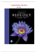 Test Bank for Campbell Biology &lpar;12th Edition&rpar; by Lisa A&period; Urry