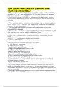 GCOR ACTUAL TEST PAPER 2025 QUESTIONS WITH SOLUTIONS GUARANTEE A&plus;