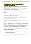 GCOR MAIN EXAM TEST 2025 QUESTIONS WITH SOLUTIONS GUARANTEE A&plus;