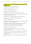 ILLINOIS CNA STATE 2025 QUESTIONS WITH SOLUTIONS GUARANTEE A&plus;