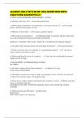 ILLINOIS CNA STATE EXAM 2025 QUESTIONS WITH SOLUTIONS GUARANTEE A&plus;