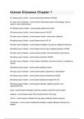 Human Diseases Chapter 1 questions and answers&period;