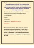 FITZGERALD PMHNP PSYCHIATRIC MENTAL HEALTH NURSE  PRACTITIONER FINAL EXAM LATEST 2025 ACTUAL EXAM WITH  COMPLETE QUESTIONS AND CORRECT DETAILED ANSWERS &lpar;100&percnt;  VERIFIED ANSWERS&rpar; &vert;ALREADY GRADED A&plus;&vert; &vert;&vert;PROFESSOR  VERIFIED&vert;&vert; &vert;&vert;BRANDNEW&excl;&excl;&excl;&vert;&vert;