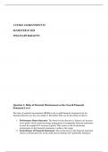 AUE2601 Assignment 3 Semester 1 2025 Distinction Guarantee 