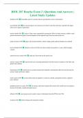 BIOL 207 Rourke Exam 2 &vert; Questions And Answers &vert; Latest Study Updates