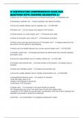IV CERTIFICATION COMPREHENSIVE EXAM 2025 QUESTIONS WITH ANSWERS GUARANTEE A&plus;
