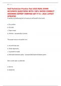 Nail Technician Practice Test 2025 REAL EXAM ACCURATE QUESTIONS WITH 100&percnt; RATED CORRECT ANSWERS EXPERT VERIFIED GET IT A&plus; 2025 LATEST UPDATED