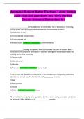 Appraisal Subject Matter Electives Latest Update 2025-2026 350 Questions and 100&percnt; Verified Correct Answers Guaranteed A&plus;