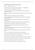 ANATOMY IUPUI Exam 2 Questions and Answers 100&percnt; Solved 