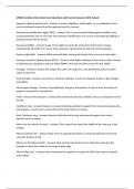 AFOQT Aviation information Exam Questions with Correct Answers 100&percnt; Solved 