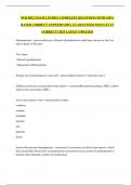NUR 8022 EXAM 2 PATHO  COMPLETE QUESTIONS WITH 100&percnt; RATED CORRECT ANSWERS 100&percnt; GUARANTEED PASS GET IT CORRECT&excl;&excl;2025 LATEST UPDATED