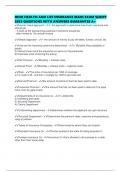 OHIO HEALTH AND LIFE INSURANCE MAIN EXAM SCRIPT 2025 QUESTIONS WITH ANSWERS GUARANTEE A&plus;