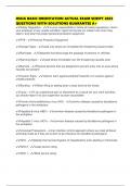 OSHA BASIC ORIENTATION ACTUAL EXAM SCRIPT 2025 QUESTIONS WITH SOLUTIONS GUARANTEE A&plus;