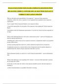 TEXAS STATE INSPECTION EXAMS COMPLETE QUESTIONS WITH 100&percnt; RATED CORRECT ANSWERS 100&percnt; GUARANTEED PASS GET IT CORRECT&excl;&excl;2025 LATEST UPDATED