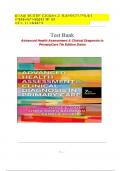 Test Bank for Advanced Health Assessment and Clinical Diagnosis in Primary Care 7th Edition 