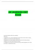 JBL EMT FINAL EXAM
